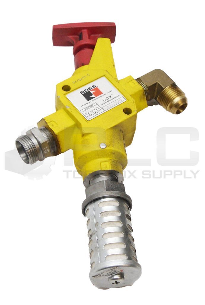 ROSS Y1523C5012 ENERGY ISOLATION DEVICE L-O-X 0-20BAR W/ AN500-N06 SILENCER