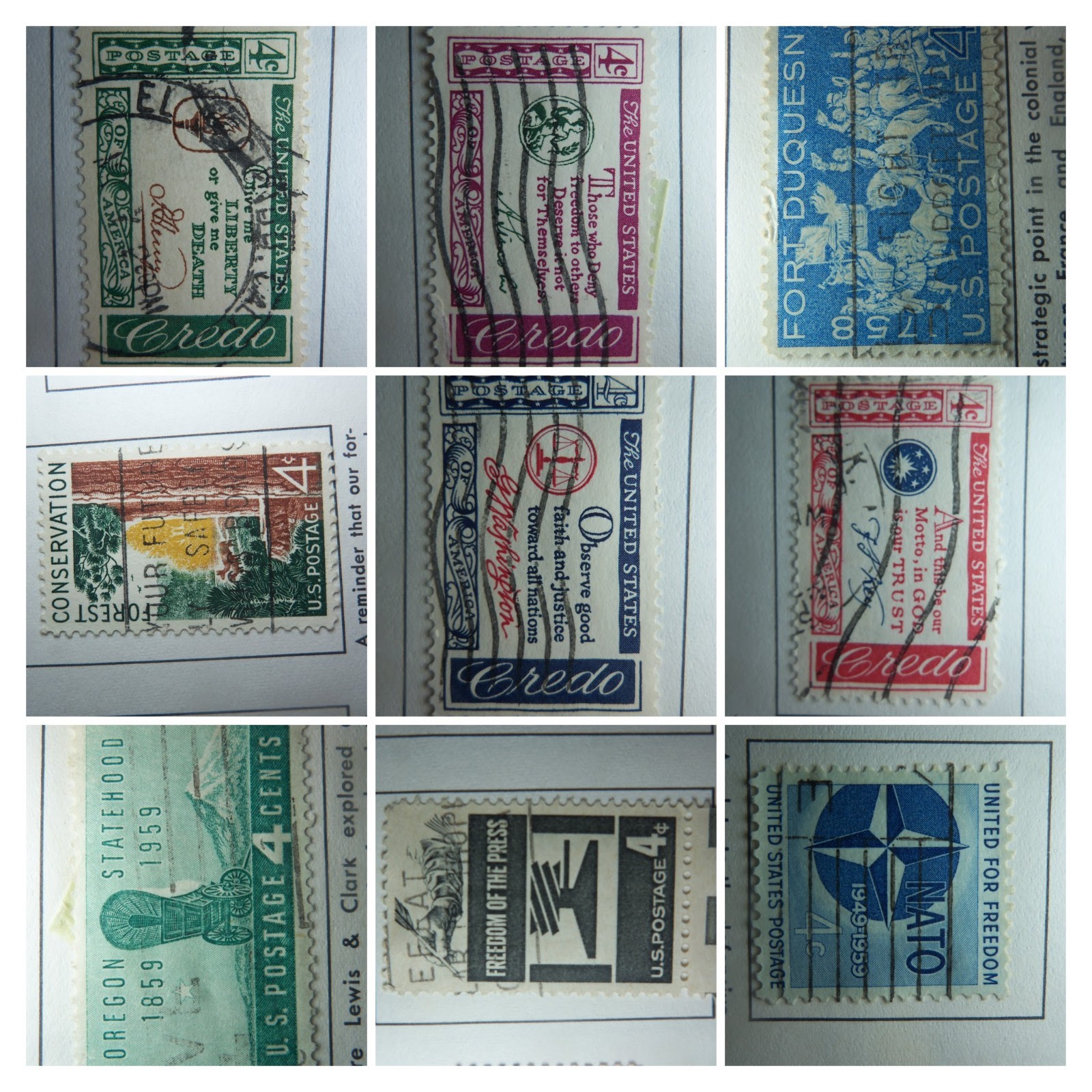 Large H.E. Harris U.S. Stamp Collection Album - Postage Dues, Airmails, etc