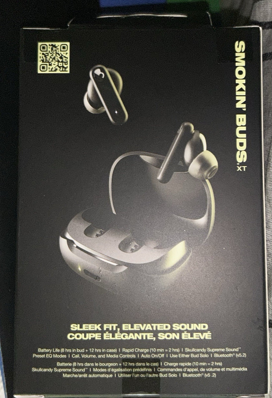 New Skullcandy Smokin Buds True Wireless Bluetooth Earbuds - Black