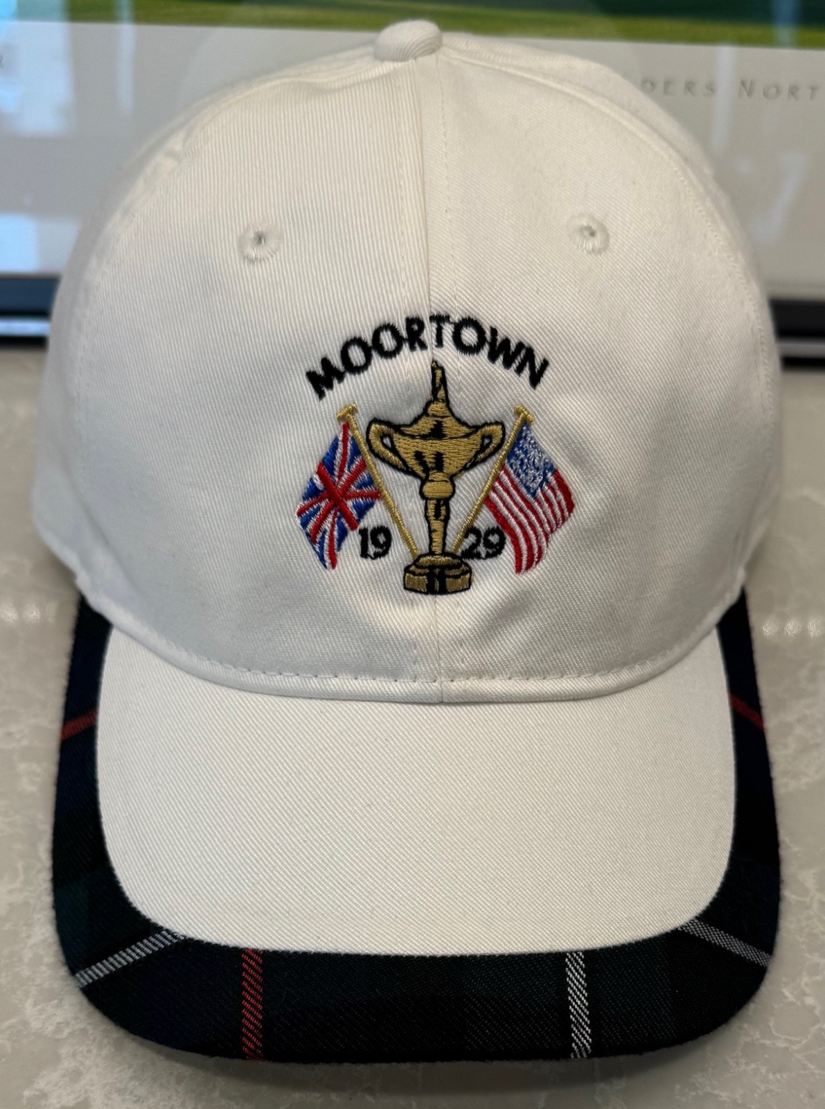 Moortown Golf Club 1929 Ryder Cup - Icon Golf Hat - Men's Adjustable - White