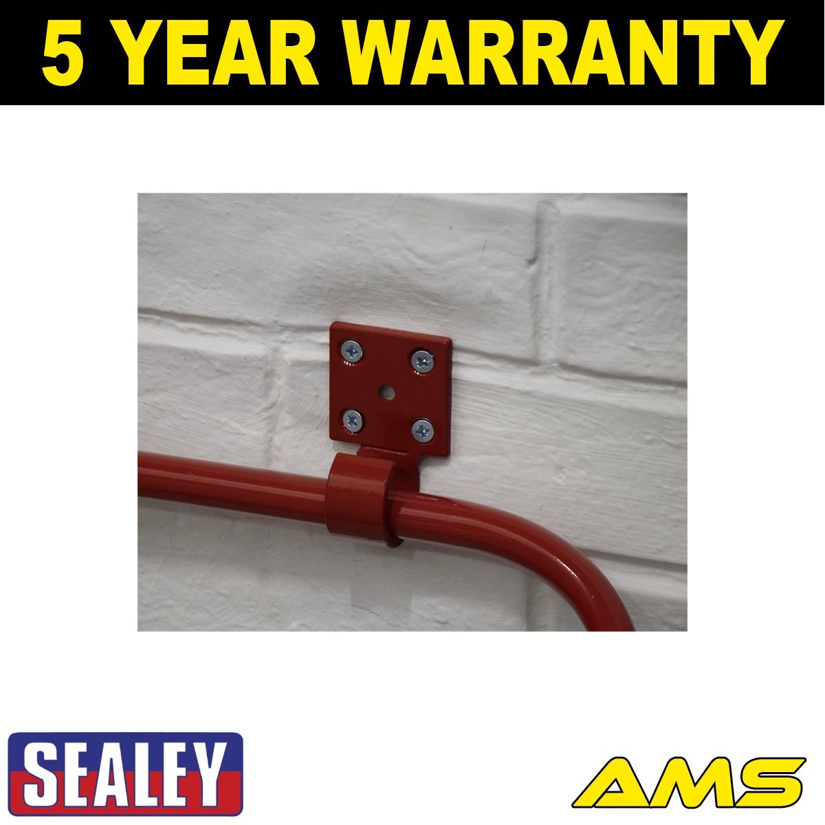 Sealey Wall Brackets for CC01 Cable Carrier Stand CC01WB