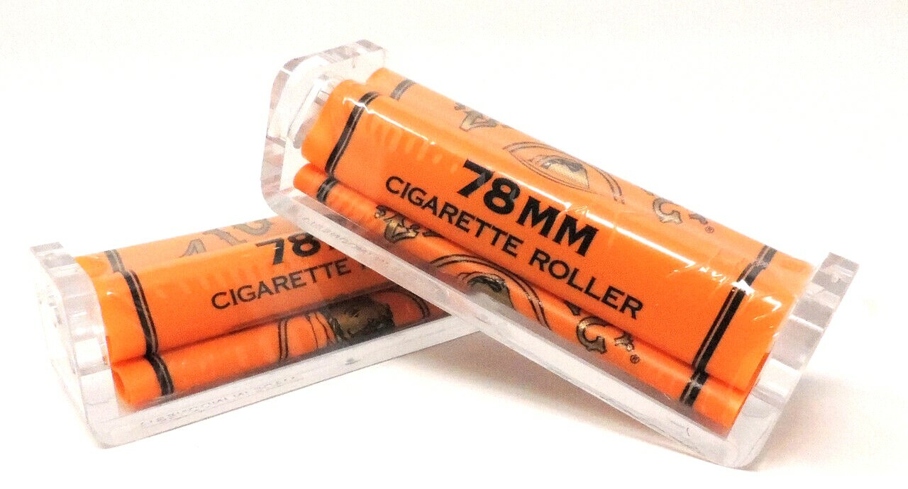 2 Zig Zag Orange Roller Machine 78mm 1 1/4 Rolling $4.98 EACH*FREE USA Shipping*