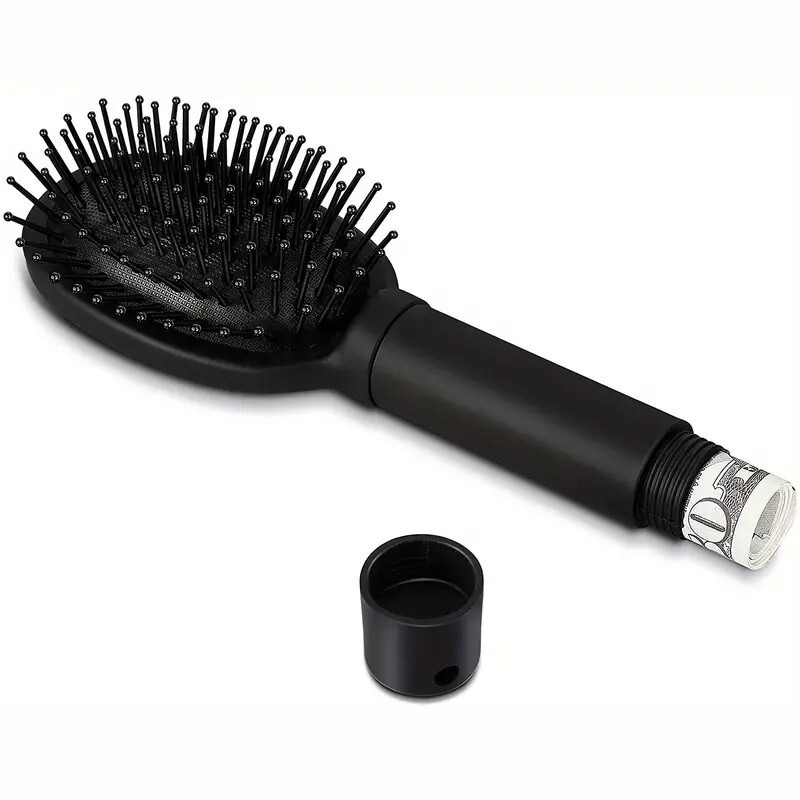 Hairbrush Diversion Safe Hidden Compartment Stealth Hide stuff in Plain Sight