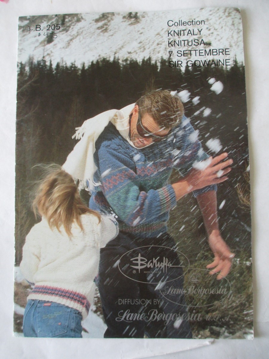 Lane Borgesia Knitaly Knitusa book 205
