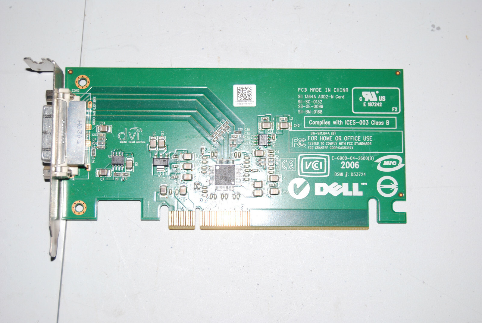 Dell Sil 1364A (FH868) Add2-N interface board