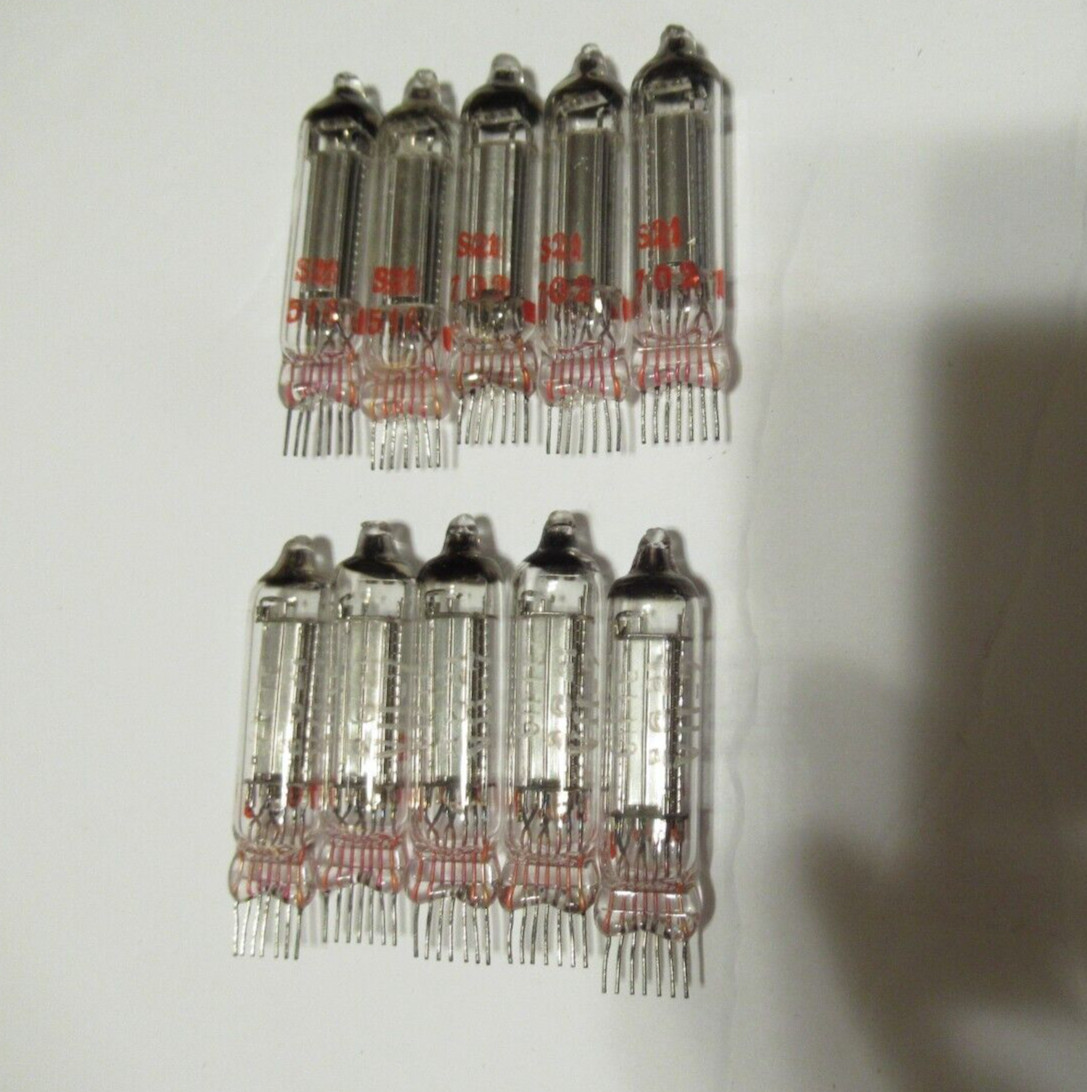 TEN CIFTE  2G21 Vacuum Tubes France New Old Stock