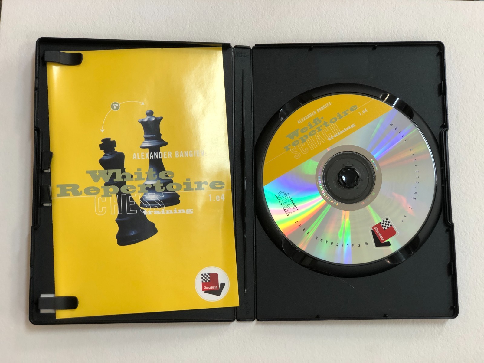 Chess Training WHITE REPERTOIRE 1. e4 Alexander Bangiev ChessBase PC CD-ROM