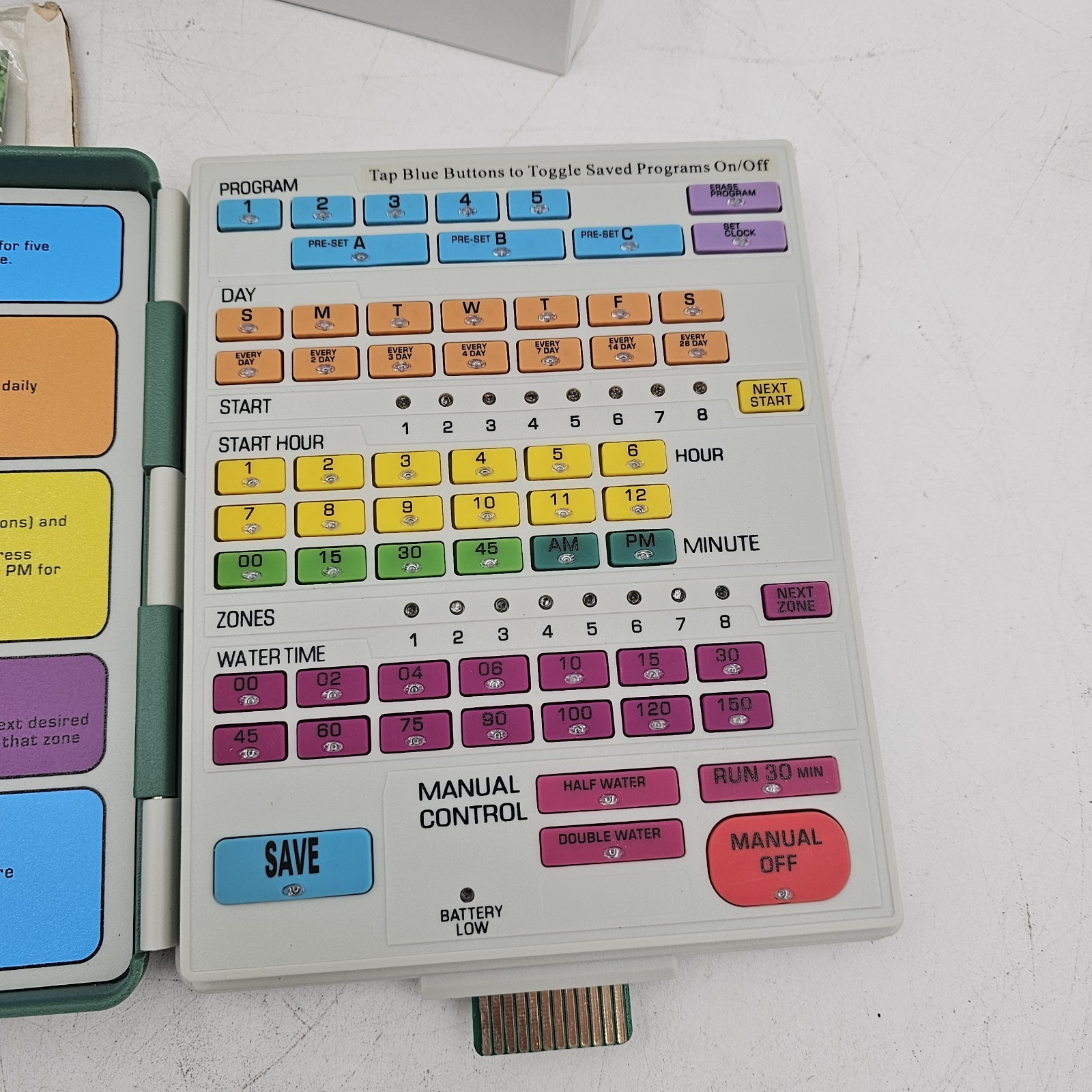 NOMIS 8 ZONE STATION IRRIGATION SPRINKLER CONTROLLER MODEL G903