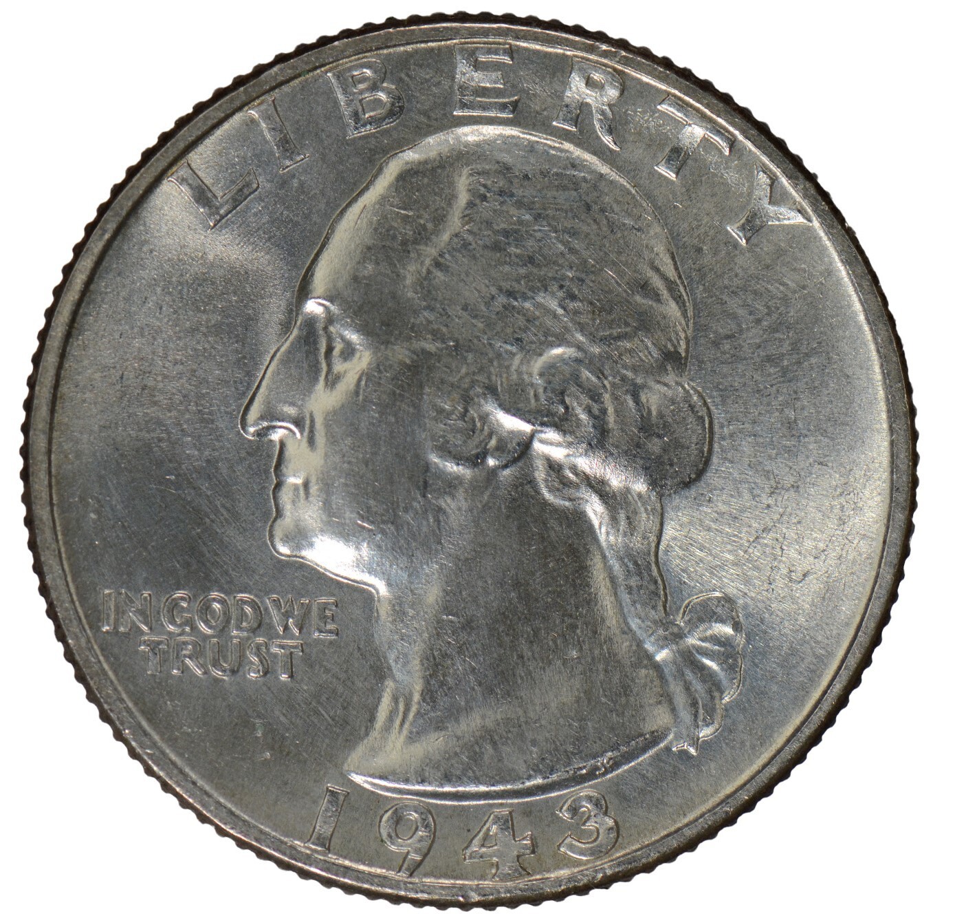 1943 Washington Quarter - Uncirculated