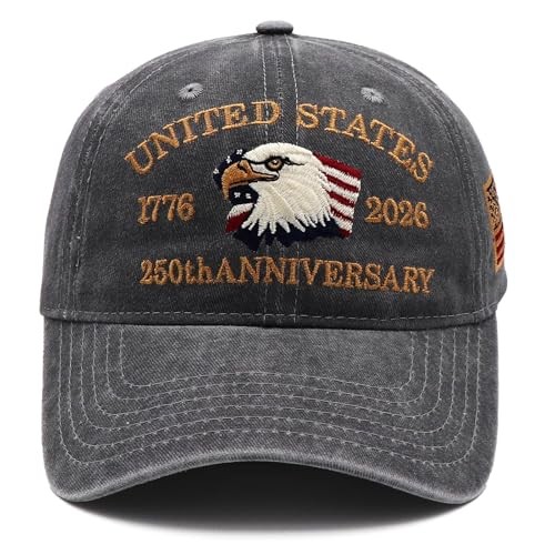 250th Anniversary USA Hat Patriotic Baseball Cap Men Women