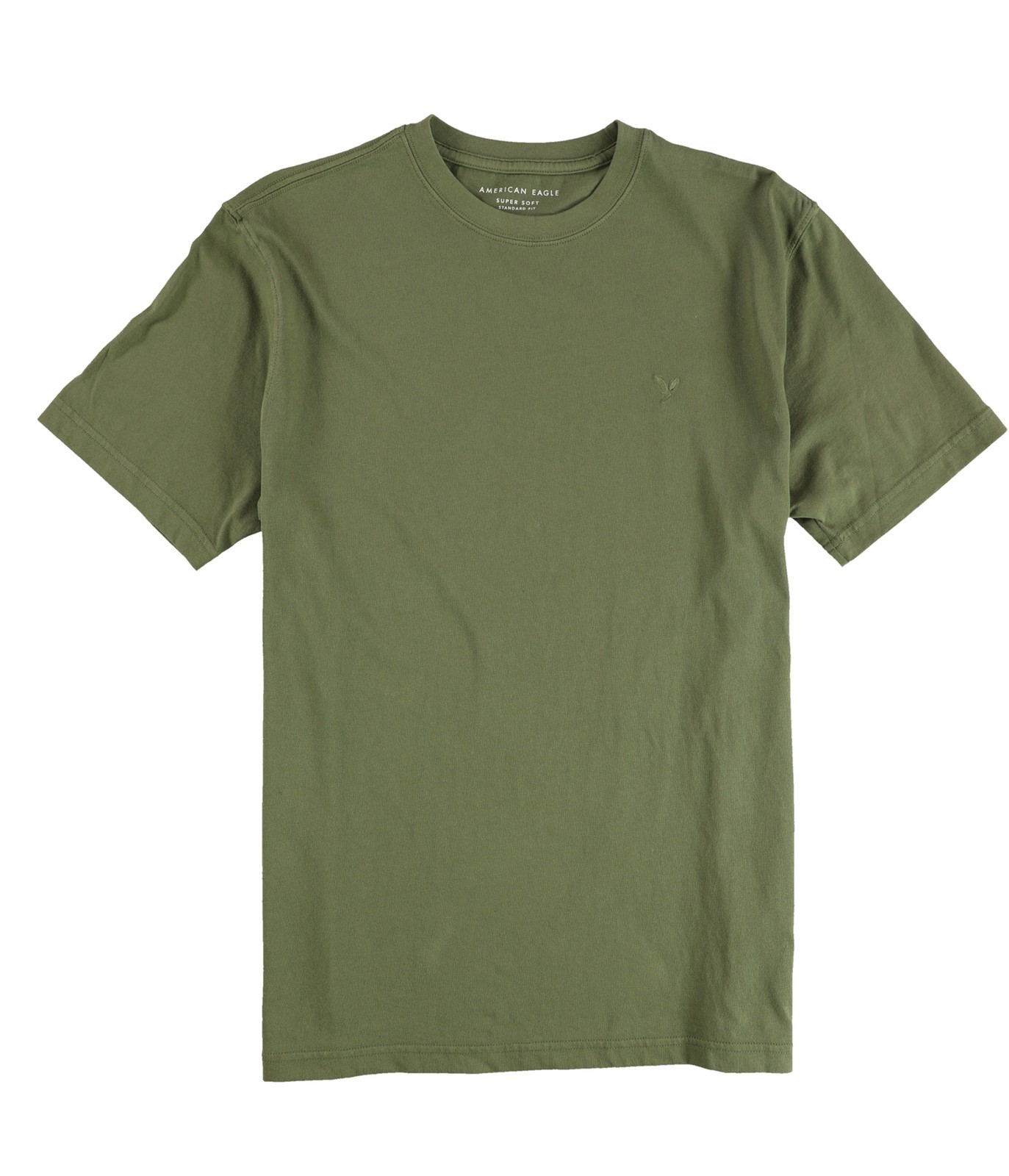 American Eagle Mens Solid Basic T-Shirt