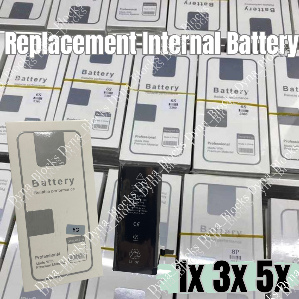 Replacement Battery For iPhone 6 6S 7 Plus 8 X XS Max XR 11 12 13 14 15 16 LOT