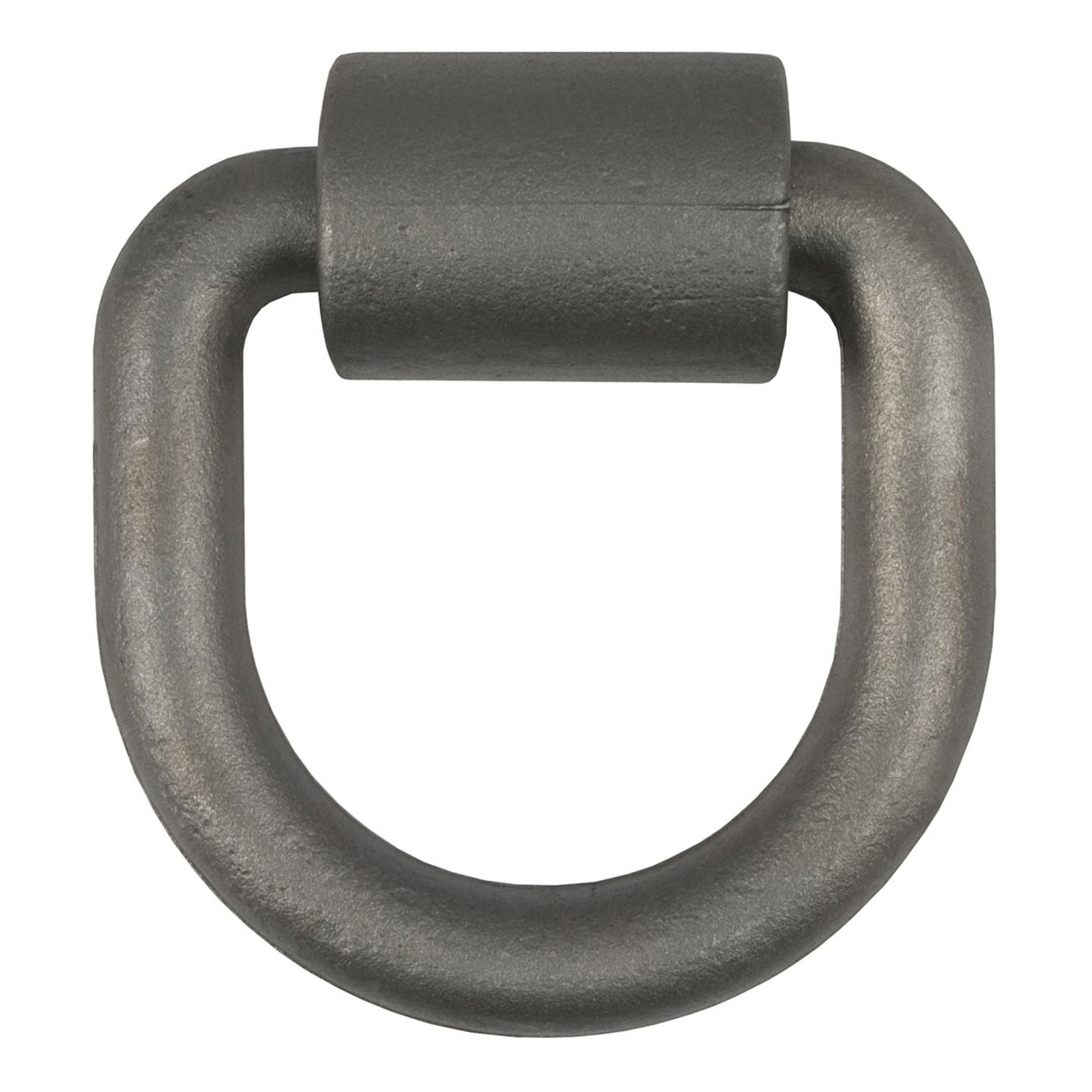 Curt-3"x 3" Weld-On Tie-Down D-Ring (8,833 lbs, Raw Steel)