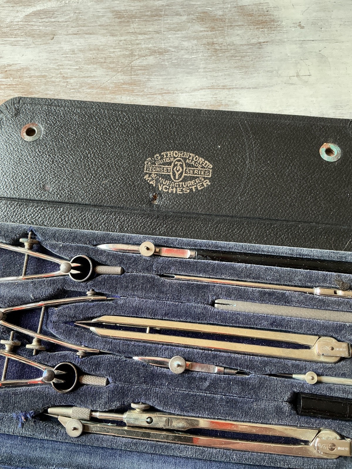 A.G. Thornton Ltd Techset Series Drawing Drafting Technical Instruments Set
