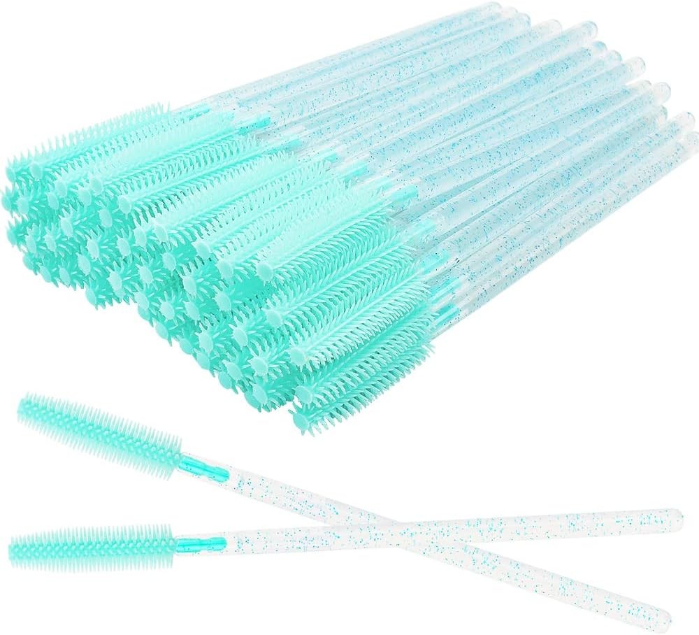 Silicone Mascara Wands Disposable Eyelash Brushes for Extenss Lash
