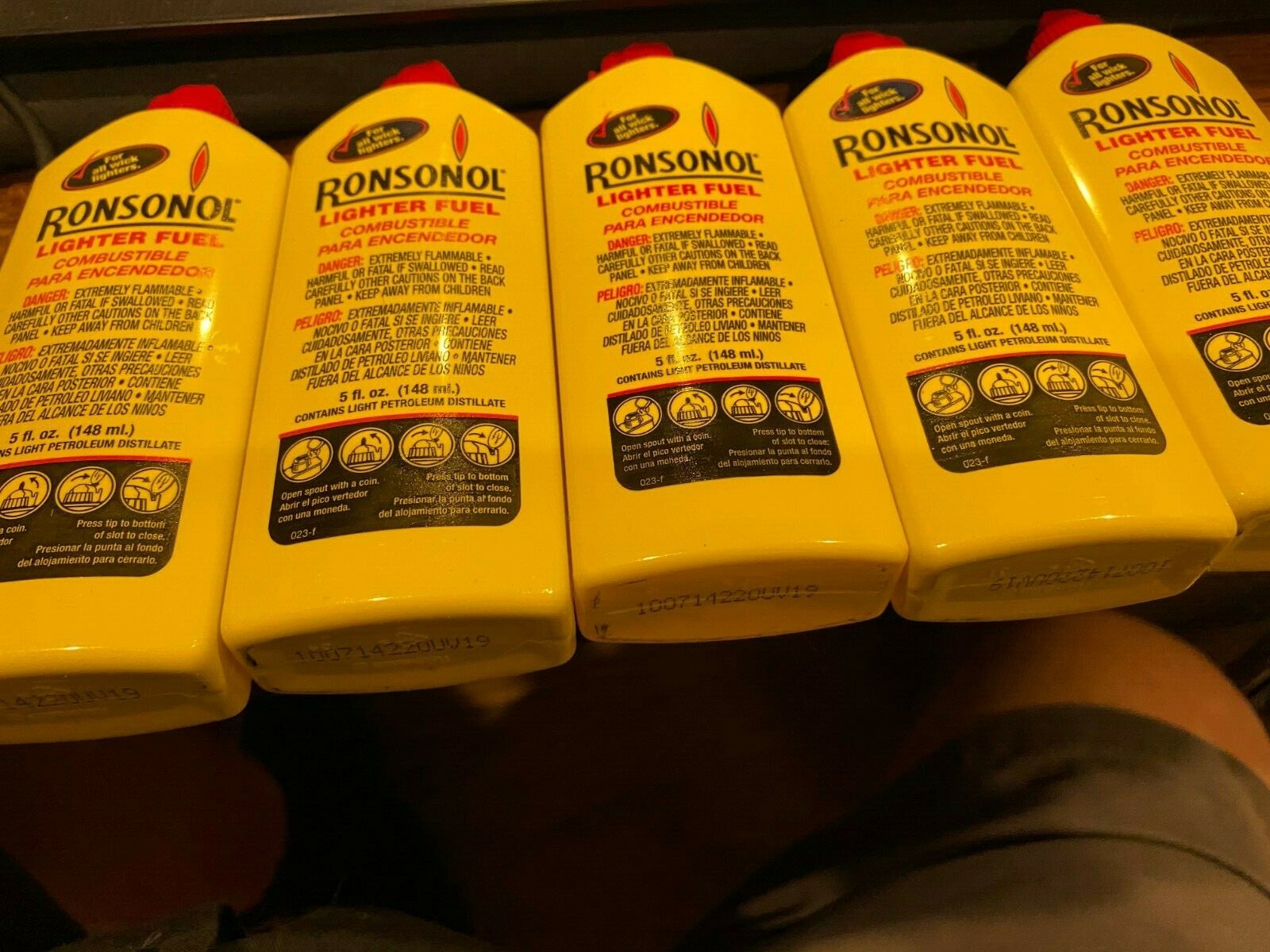 LOT OF 96 Genuine RONSON  5oz. Lighter Fluid Fuel