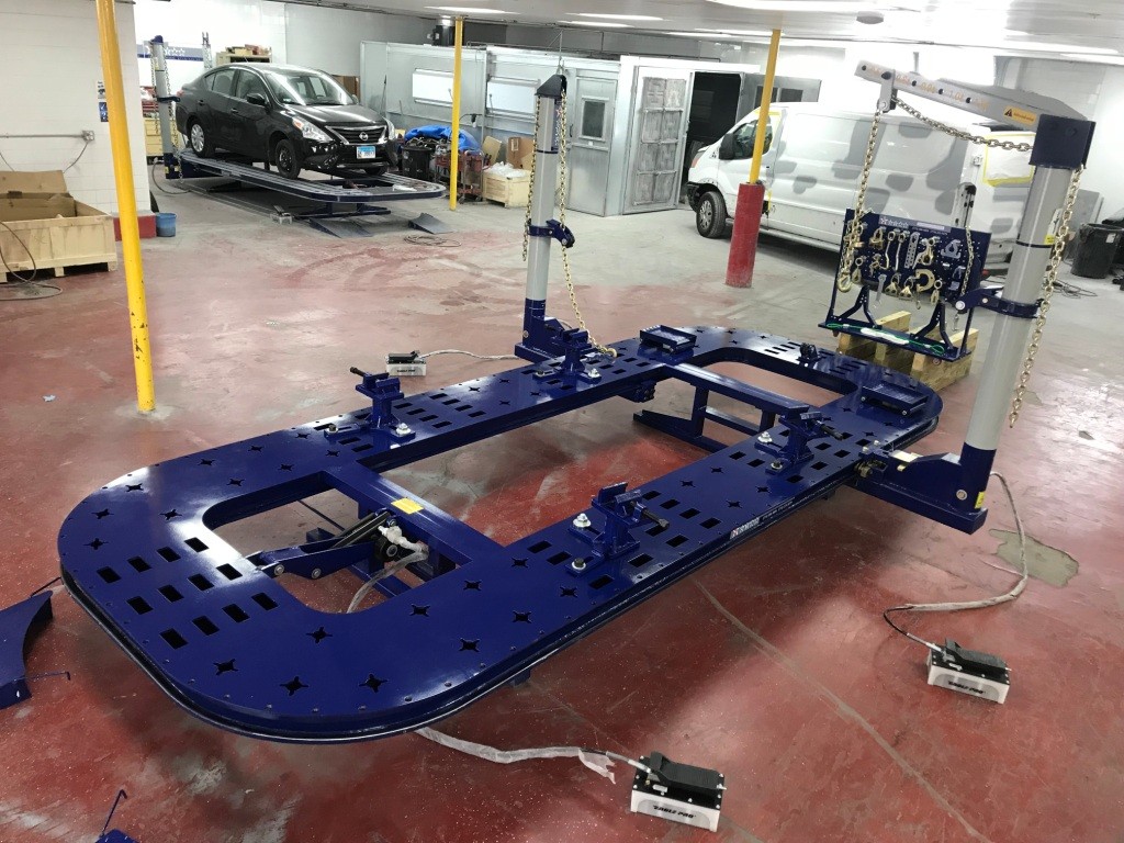 22 FEET LONG 2 TOWERS HEAVY DUTY AUTO BODY FRAME MACHINE + FREE SHIPPING