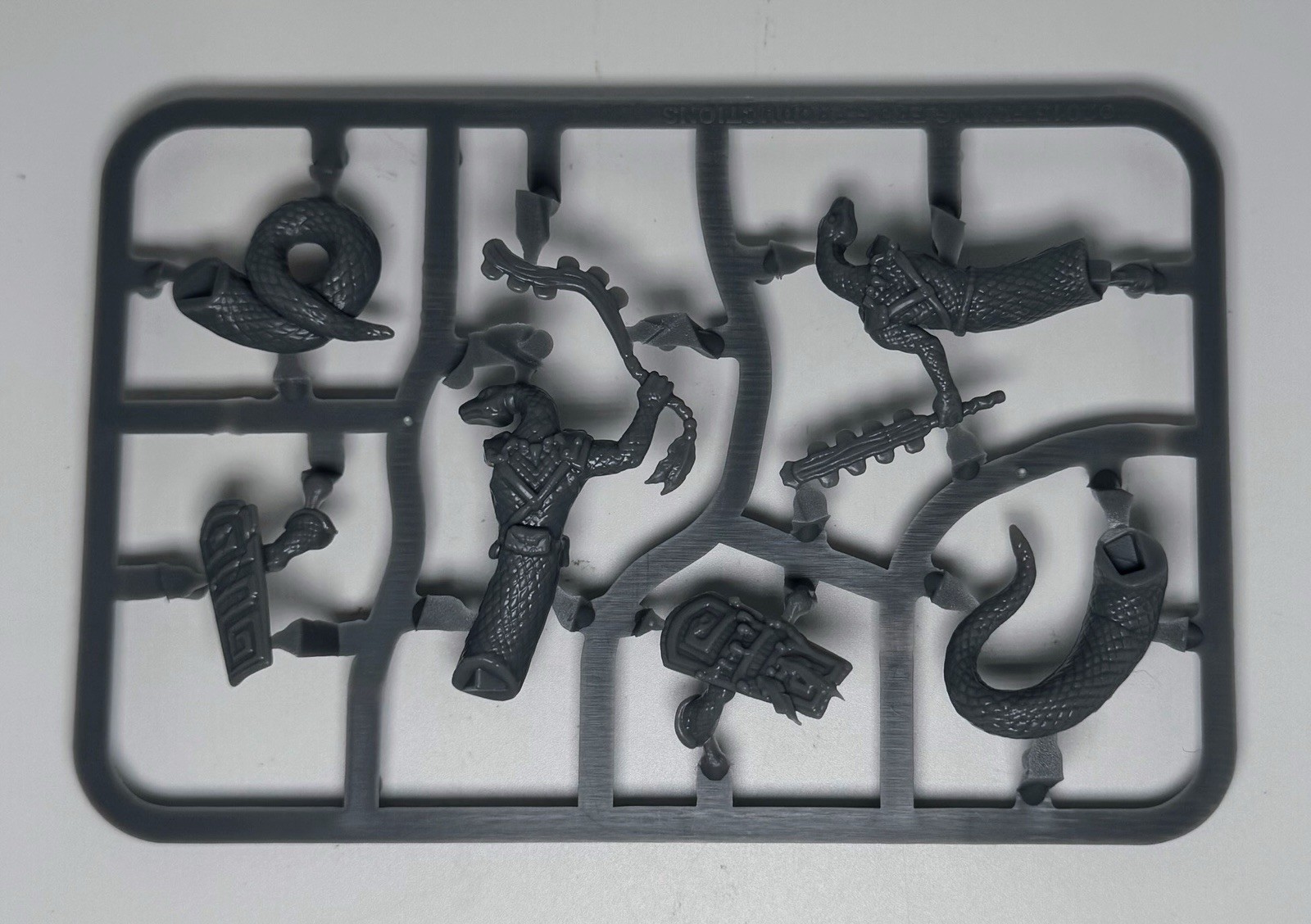 Shadows of Brimstone: Serpentmen of Jargono Warrior Minis x2 - Free Shipping