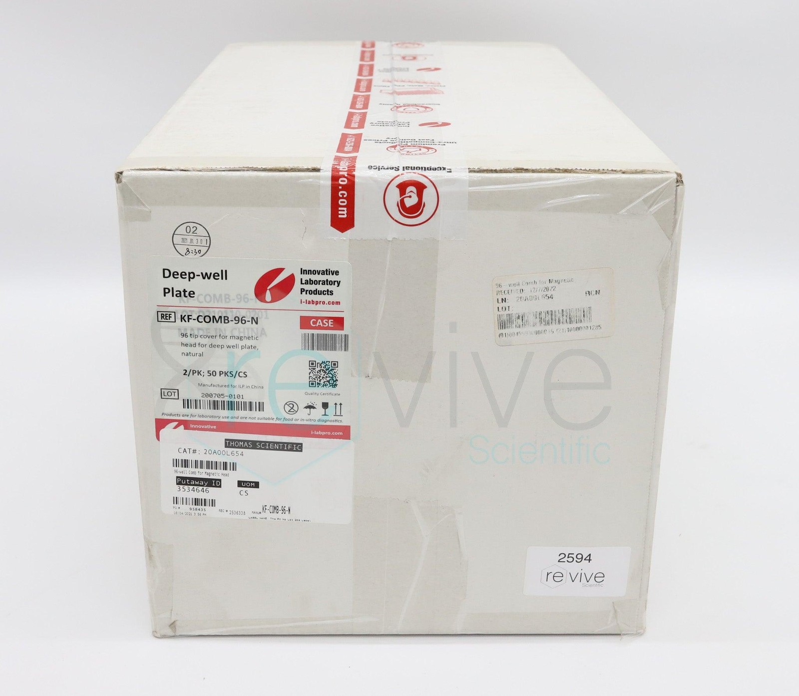 KingFisher Flex 96 Tip Comb for DW - Case of 100