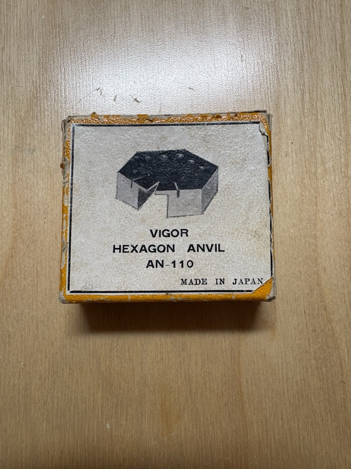 Vintage Vigor Hexagon Anvil AN-110 Made In Japan