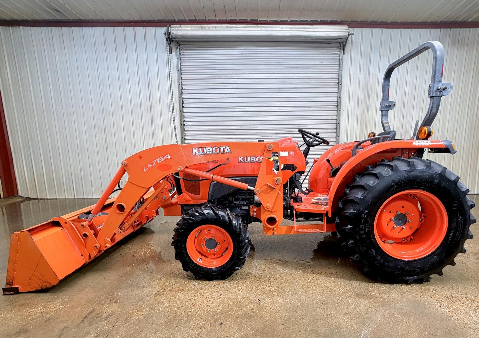 2012 KUBOTA L4600 OROPS 4WD TRACTOR WITH LA754 LOADER