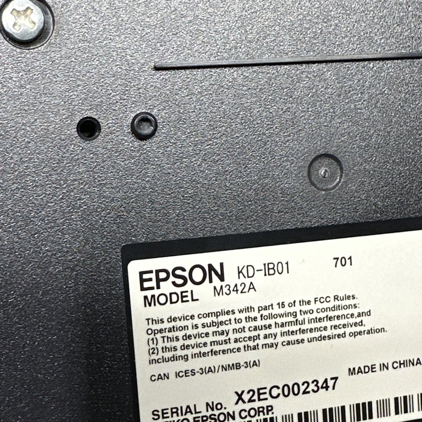 Epson KD-IB01-701 Kitchen Display Interface C32C824701