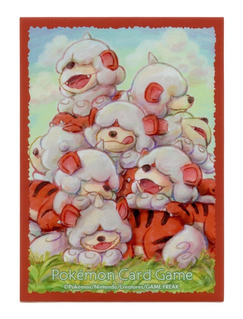 Hisuian Growlithe Individual Card Sleeve Pokemon Center Japan Original