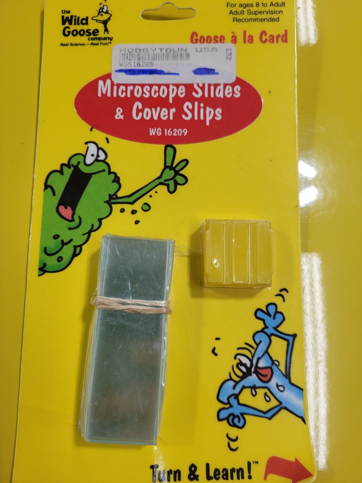Wild Goose Co. Microscope Slides with Coverslips (10 pack) NEW