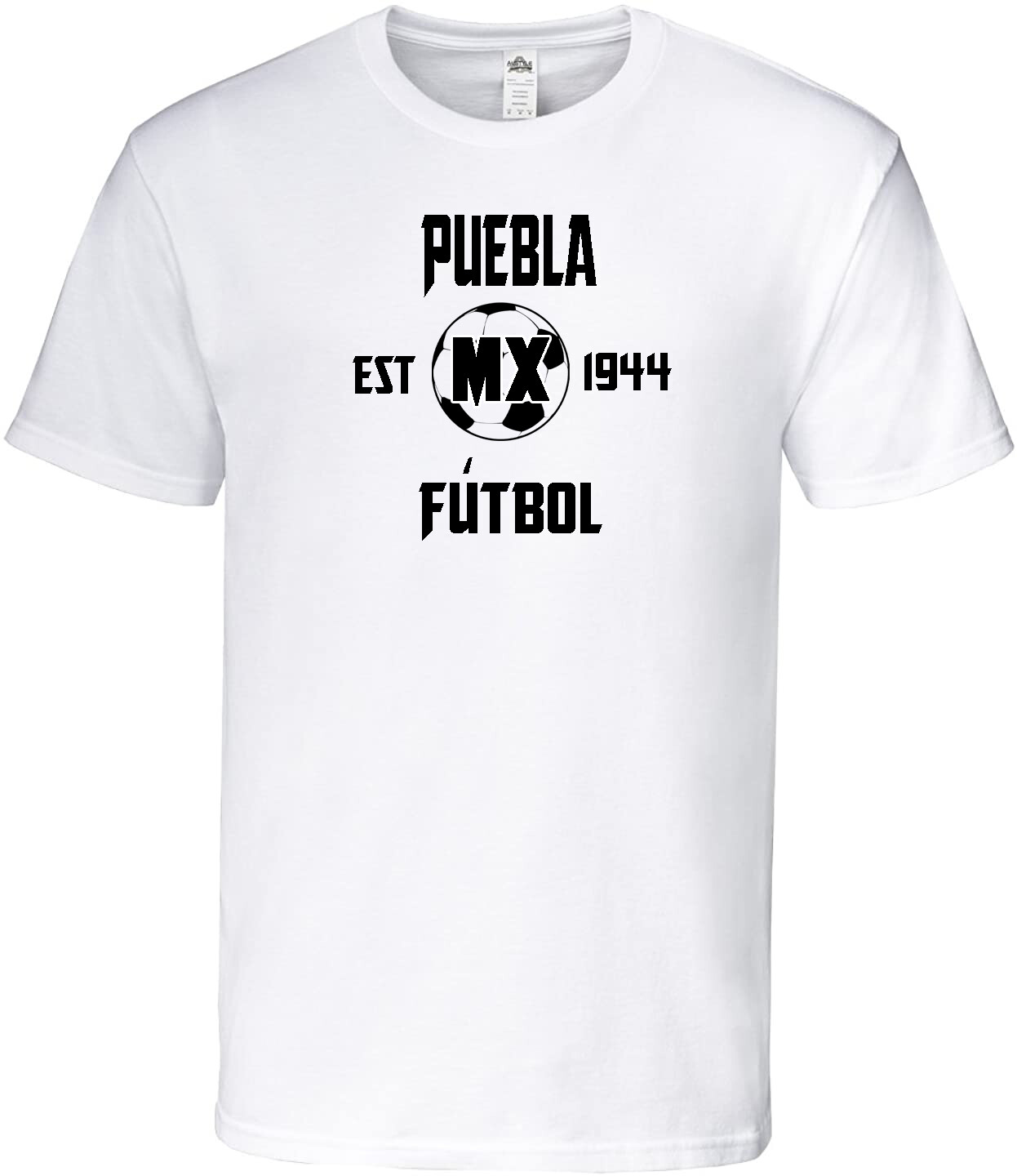 Graphic T Shirt Puebla Multiple Colors Soccer Fan Mexico 100% Cotton Crew Neck