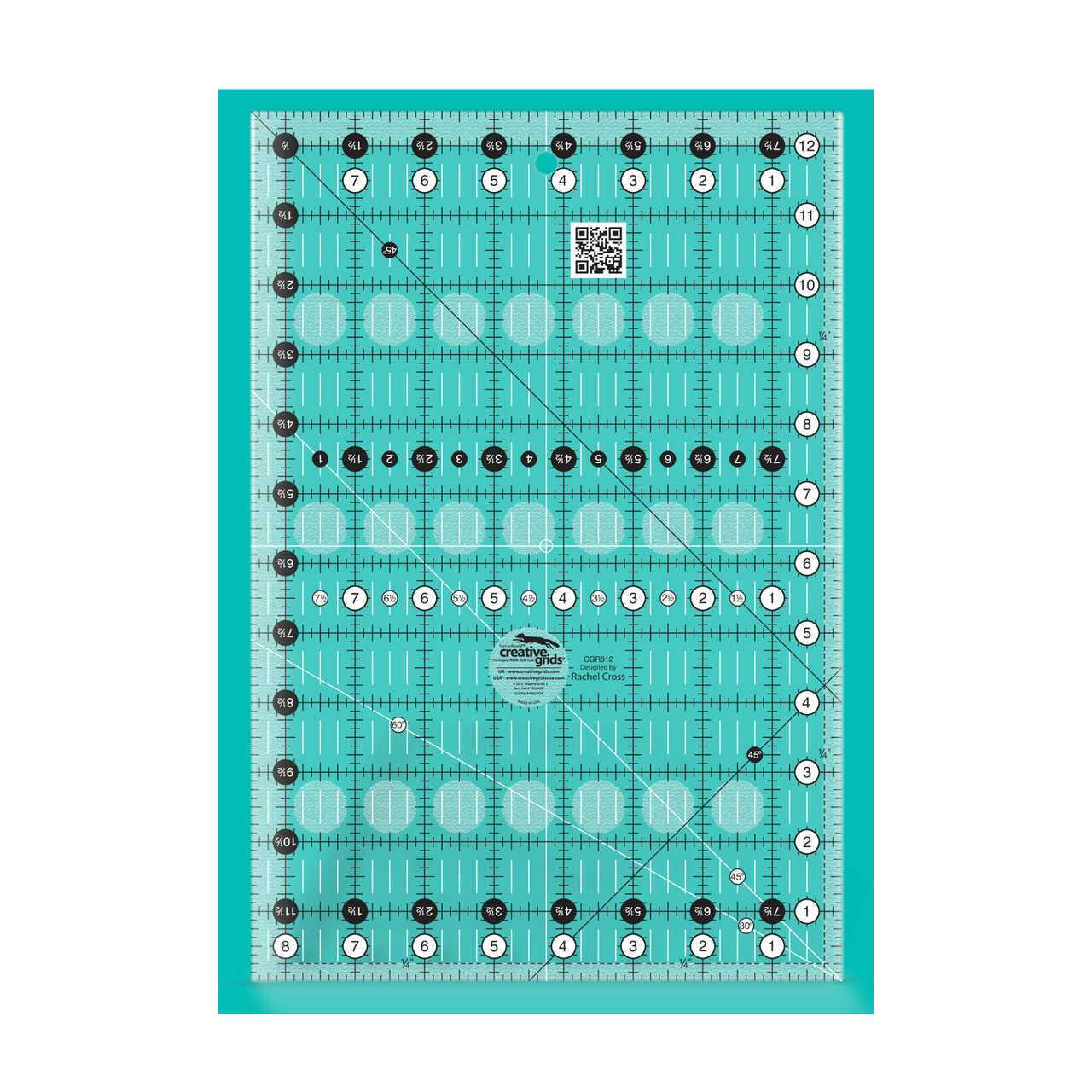Creative Grids -- Quilt Ruler 8-1/2in x 12-1/2in