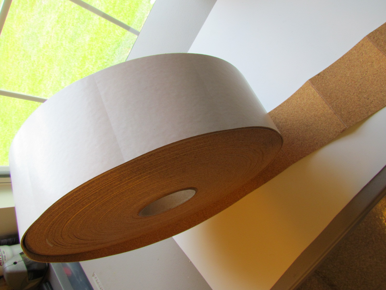 75 - Self Adhesive Backed Cork for Coasters - 4" x 4" - I - Stone/Tile/Marble