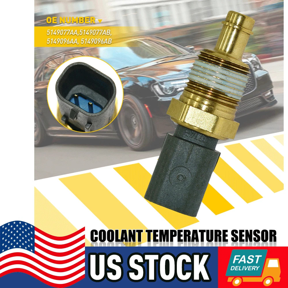 For Chrysler Dodge Jeep Series 5149077AB Engine Coolant Temperature Sensor Temp