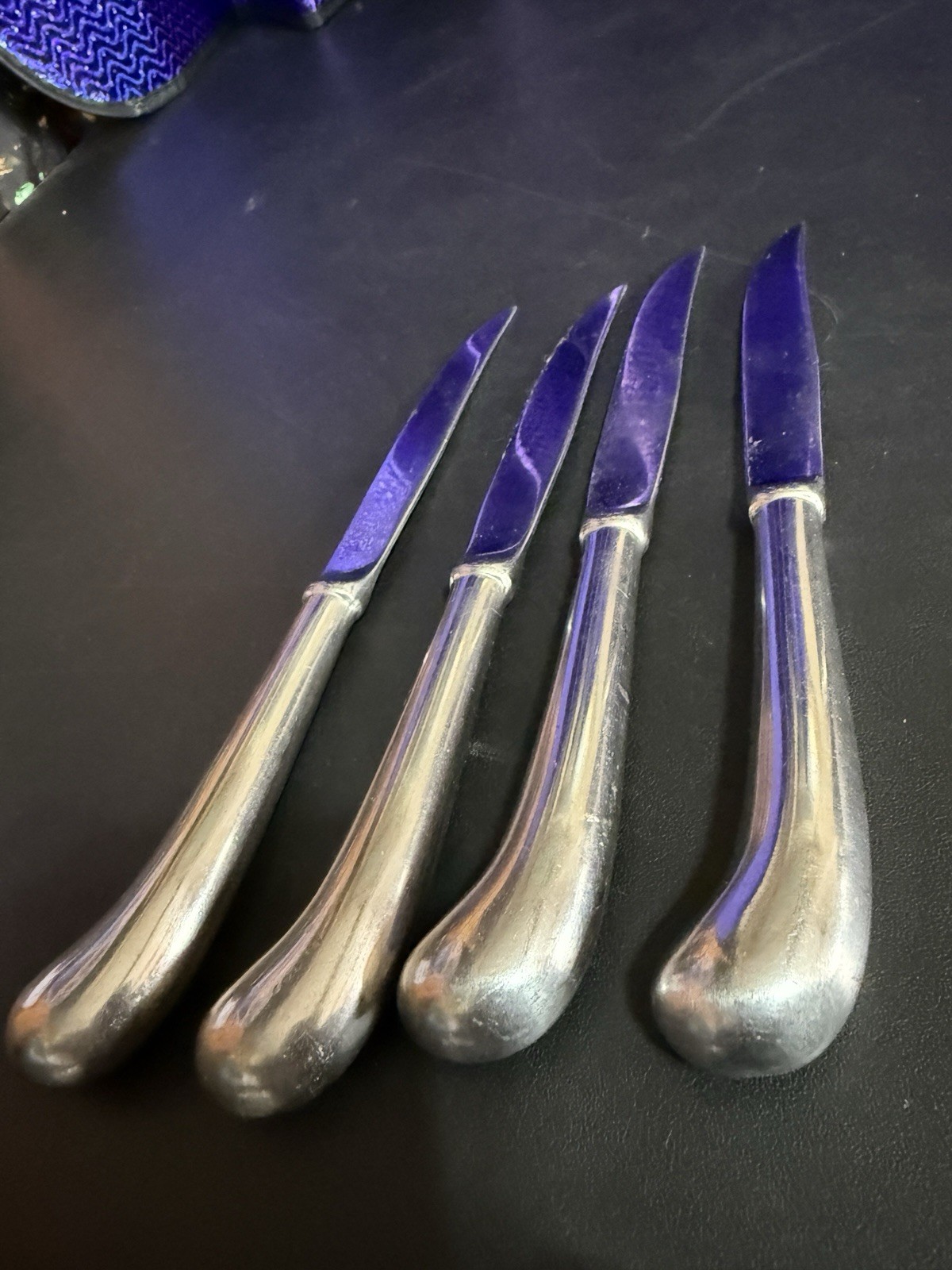 SET 4 STEAK KNIVES! Vintage , Japan