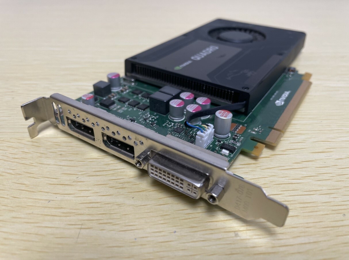 NVIDIA Quadro K2000 2GB PCI-E DVI Dual Displayport Video Card