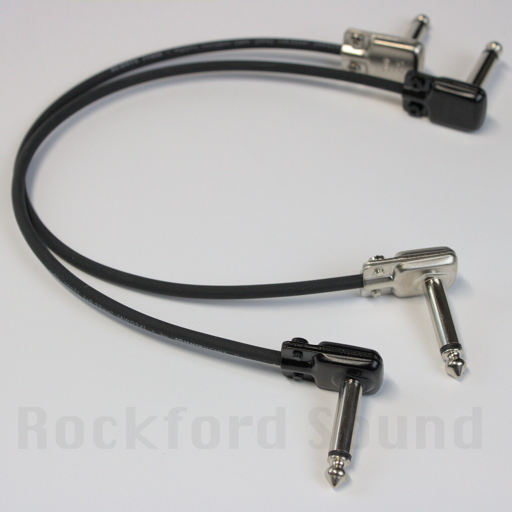Sommer SC-Onyx Tynee Patch Cable - Right Angle to Right Black Squareplugs