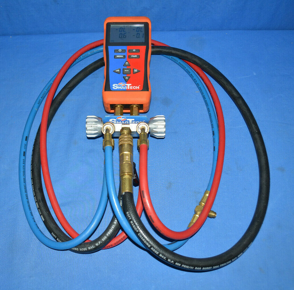 SmarTech Digital Manifold 1/4″ Center Port with Hoses