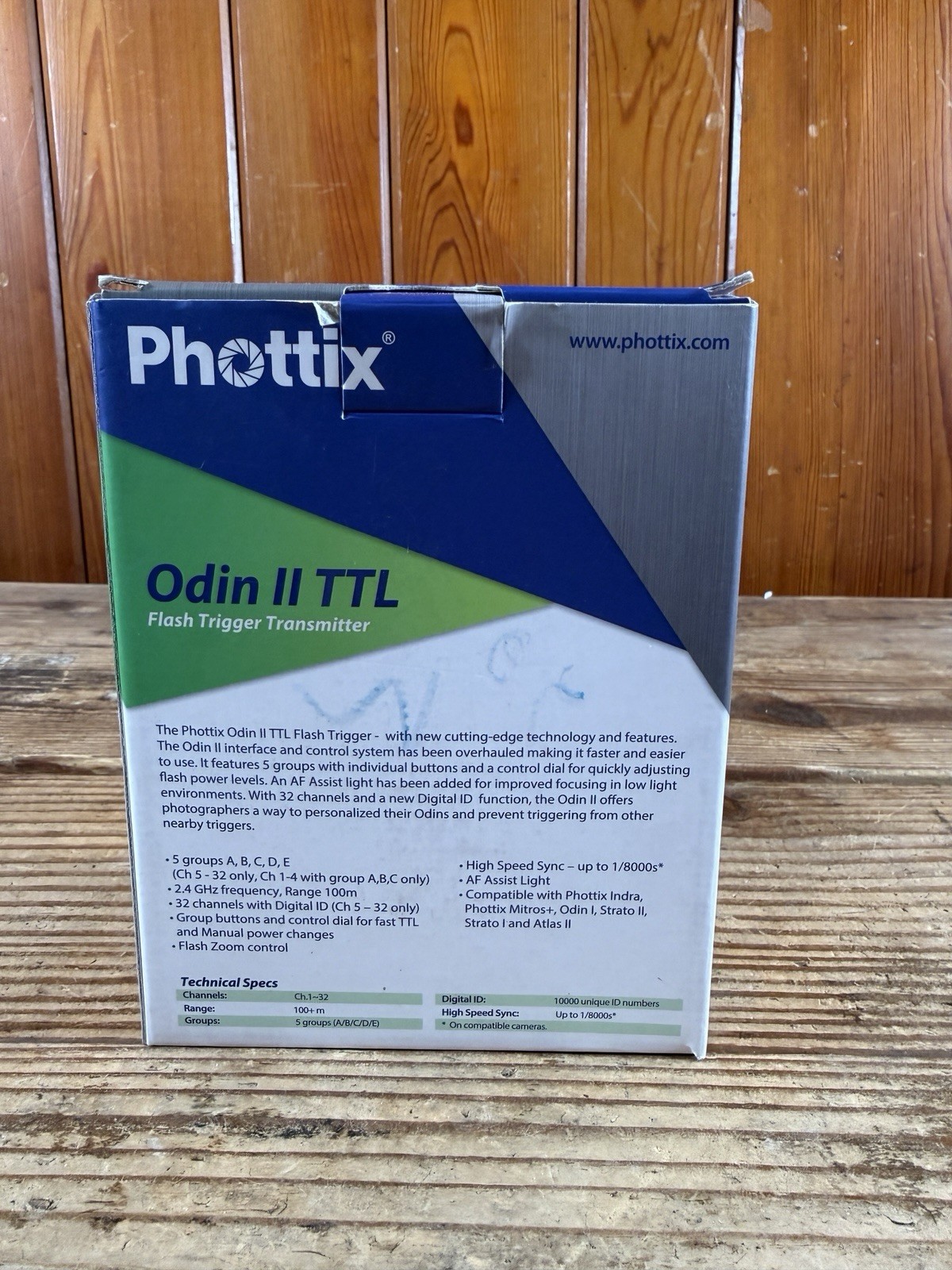 Phottix Odin II TTL Flash Trigger Receiver for Nikon PH89067