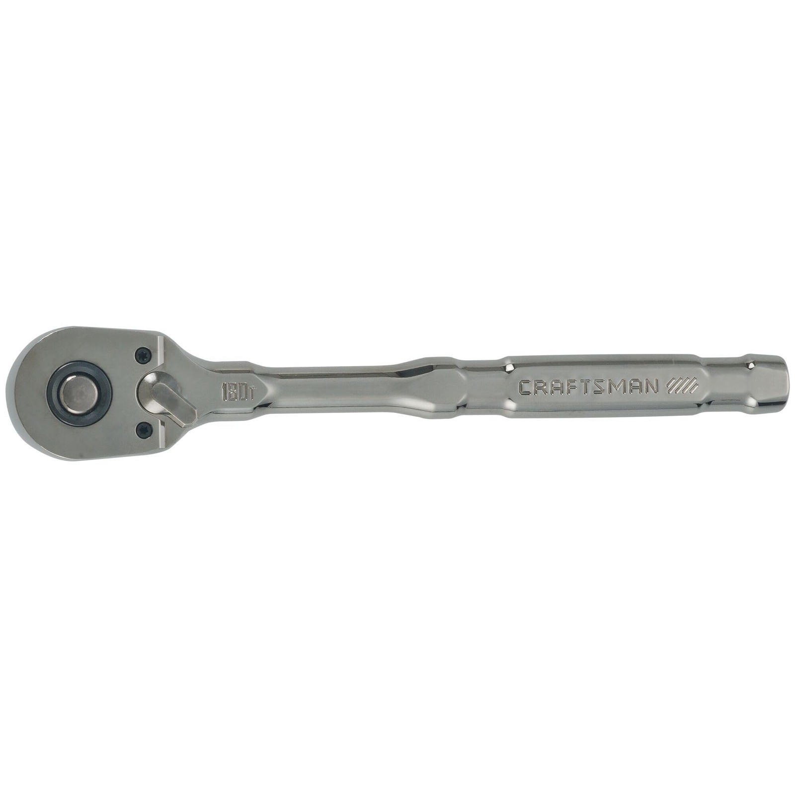 Cordless Pear Head Ratchet 3/8 Drive 180T Gray CRAFTSMAN OVERDRIVE CMMT82111
