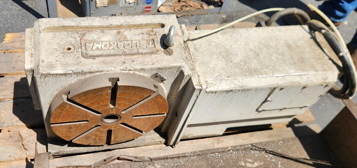 TSUDAKOMA 12 INCH 4th AXIS ROTARY FOR FADAL