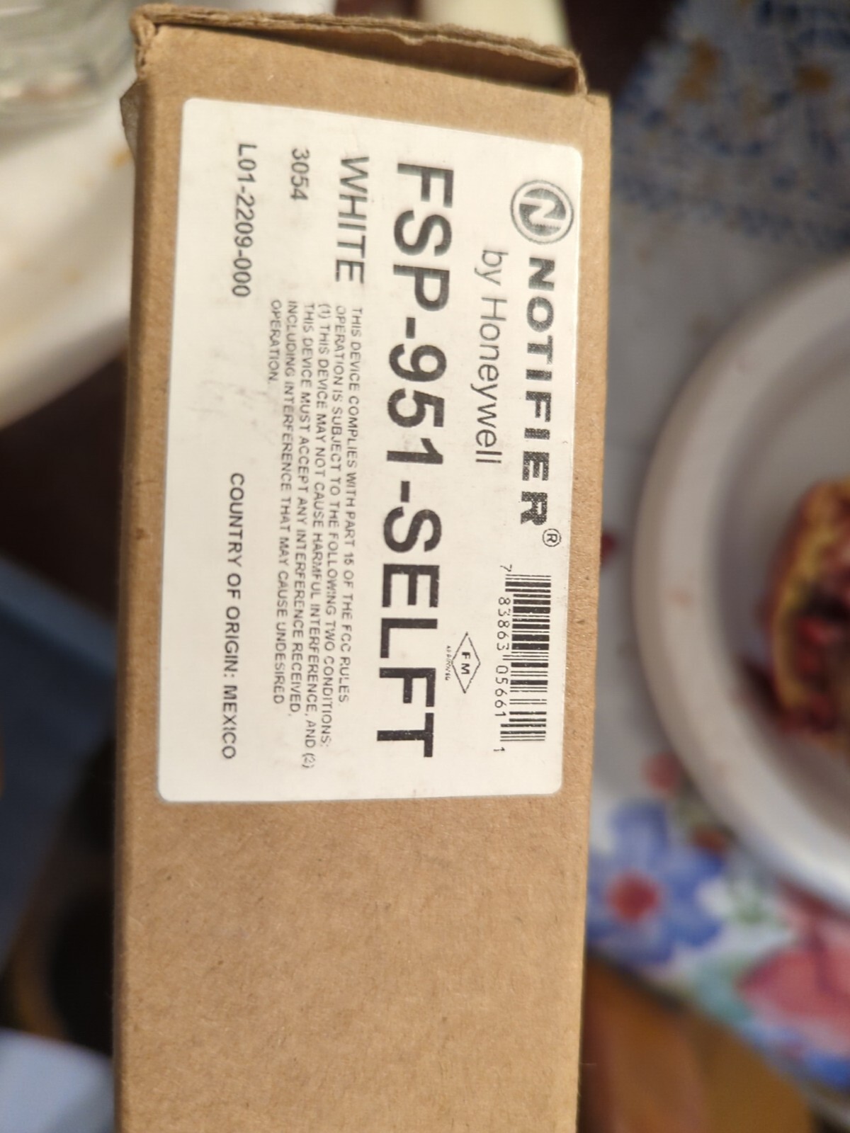 ‎Notifier FSP-951-selft intelligent Photoelectric Sensor, Smoke Detector