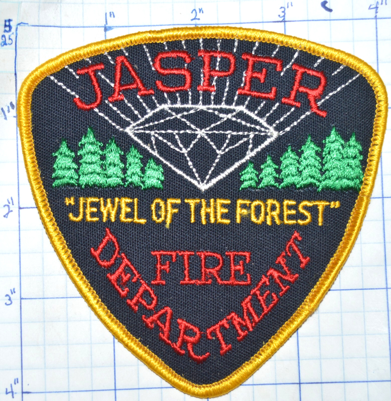 TEXAS, JASPER FIRE DEPT PATCH
