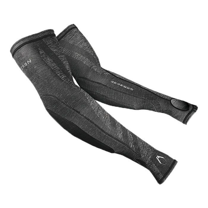 CRBN SC Paintball Elbow Pad Sleeves - Grey Heather - Medium