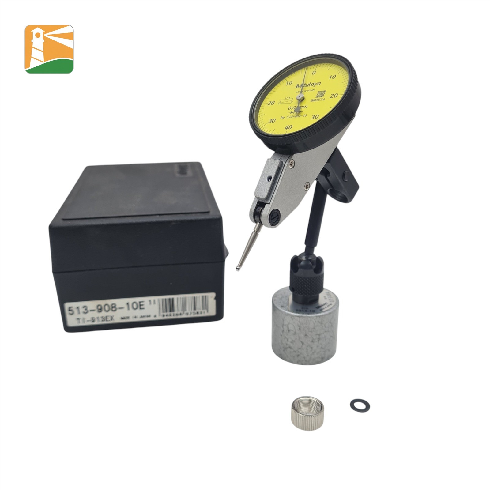Mitutoyo 513-908-10E Dial Test Indicator DTI | 0.8mm Range | 0.01mm | Precise