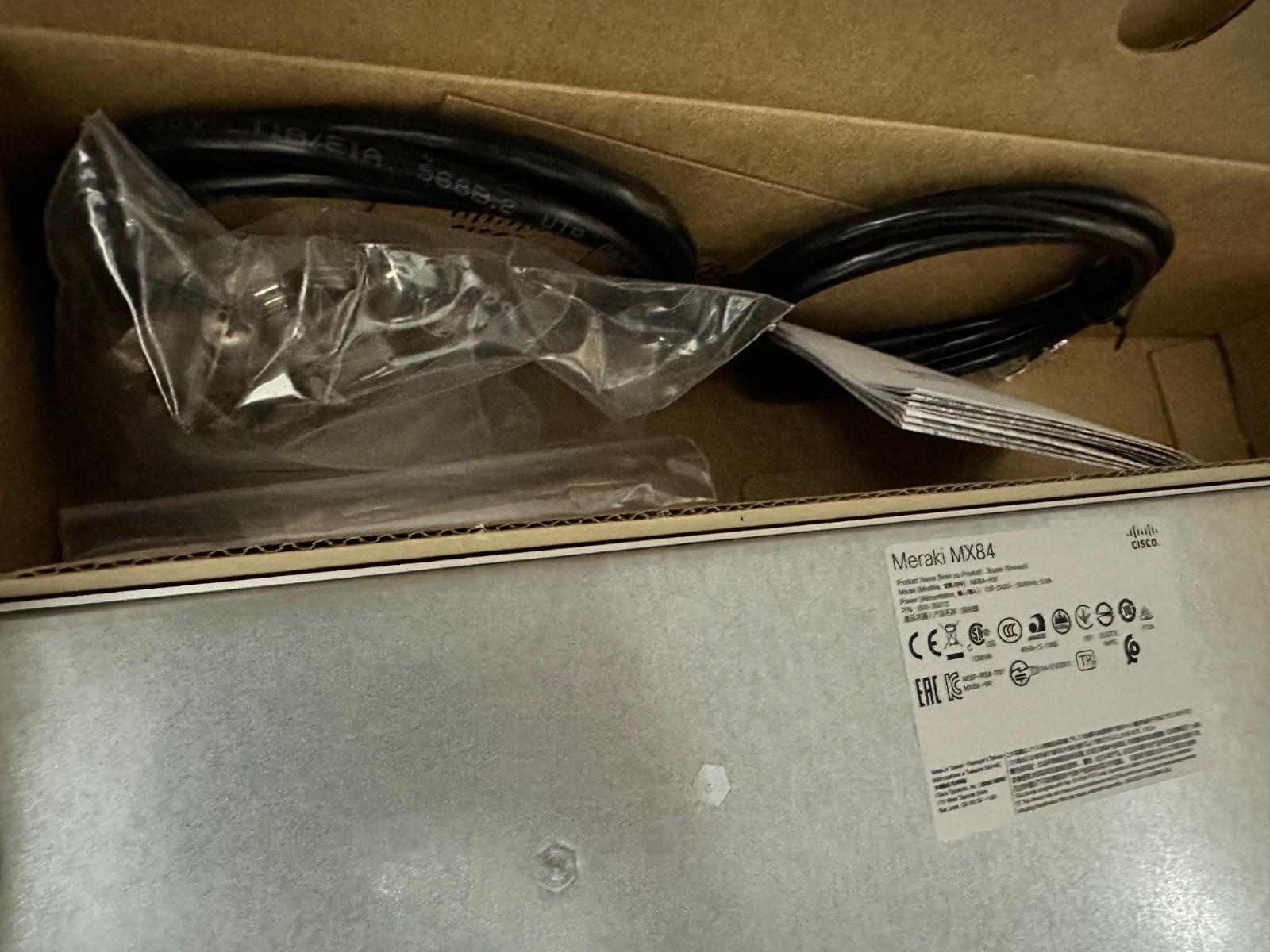 Cisco Meraki MX84 Cloud Managed Security Appliance - Unclaim - NEW