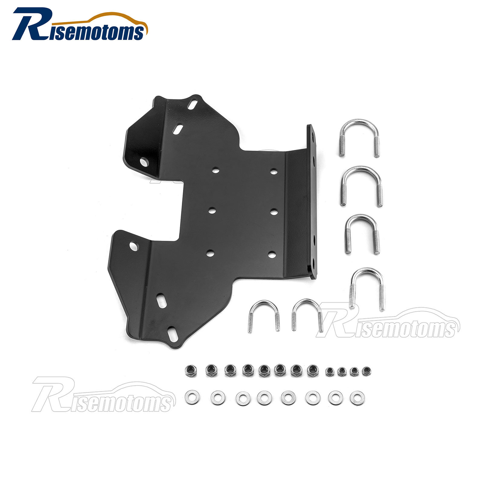Heavy-Duty Steel Winch Mount For Kawasaki Brute Force 650/Brute Force 750 05-26