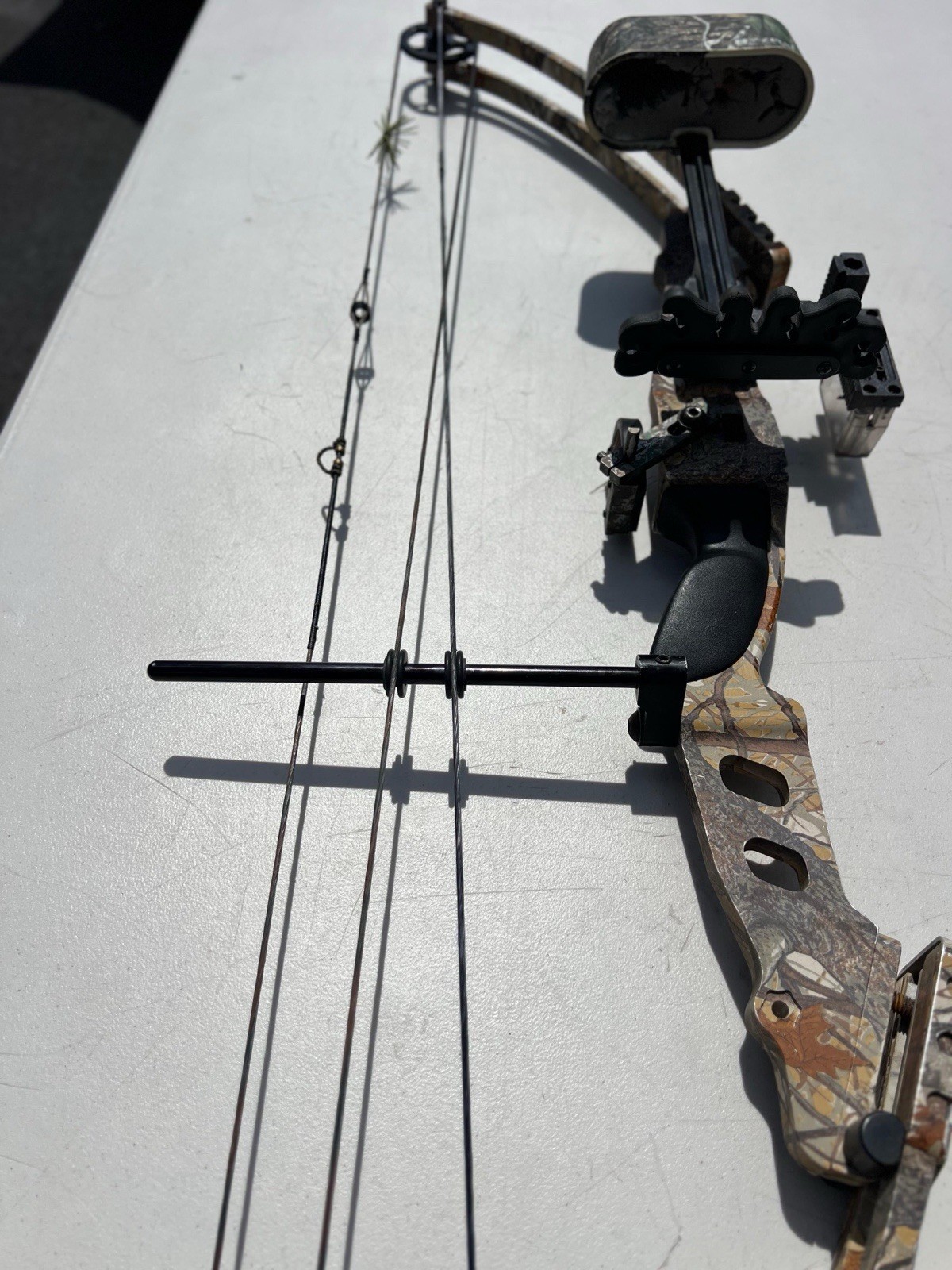 vintage compound bow “browing”