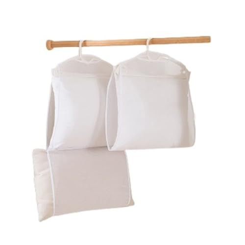 2 Pack Bed Pillows Drying Rack Plush Doll Dryer Rack Hanger Organizer Mesh Net