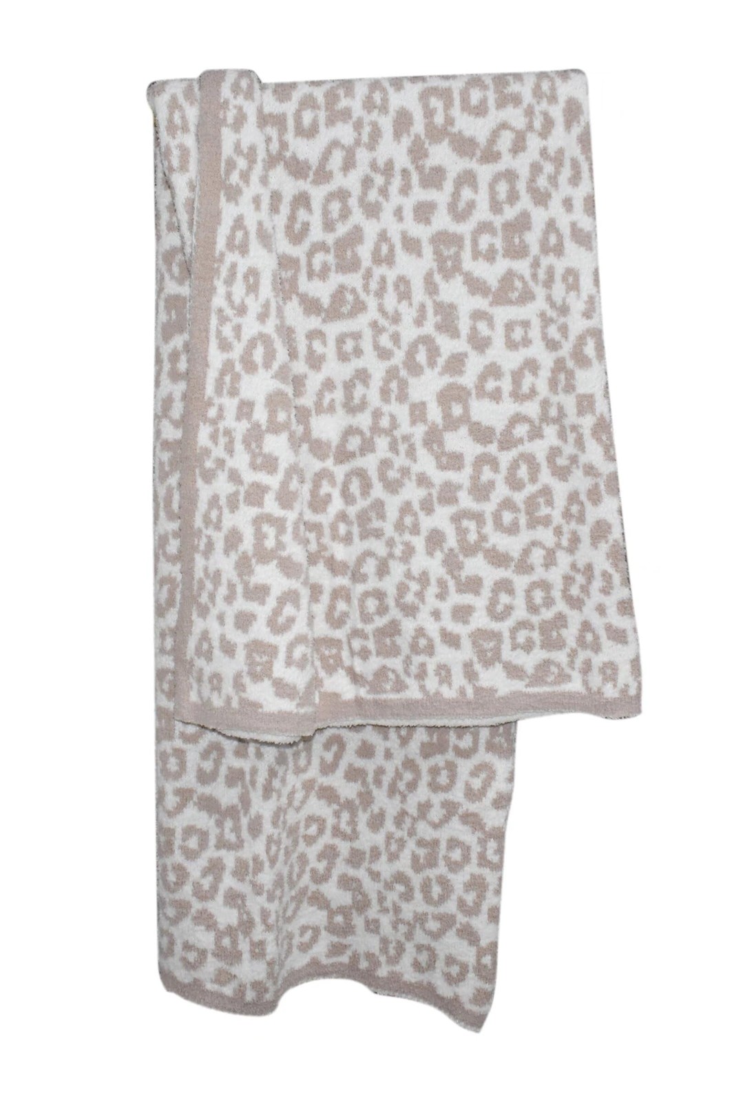 Ultra Soft Leopard Throw Blanket for Couch, Lightweight Warm Fluffy Reversibl...