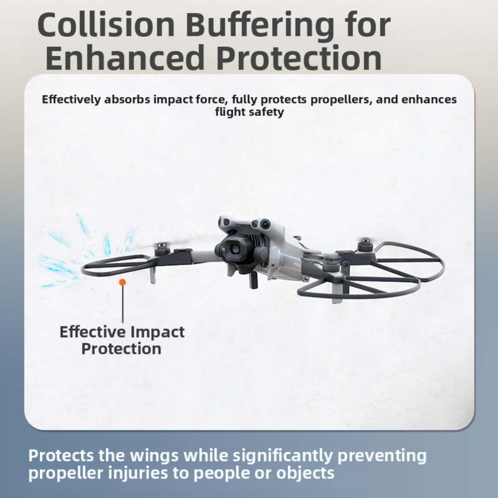 Lightweight Propeller Guard for DJI For Mini 5Pro ABS Material Quick Attach
