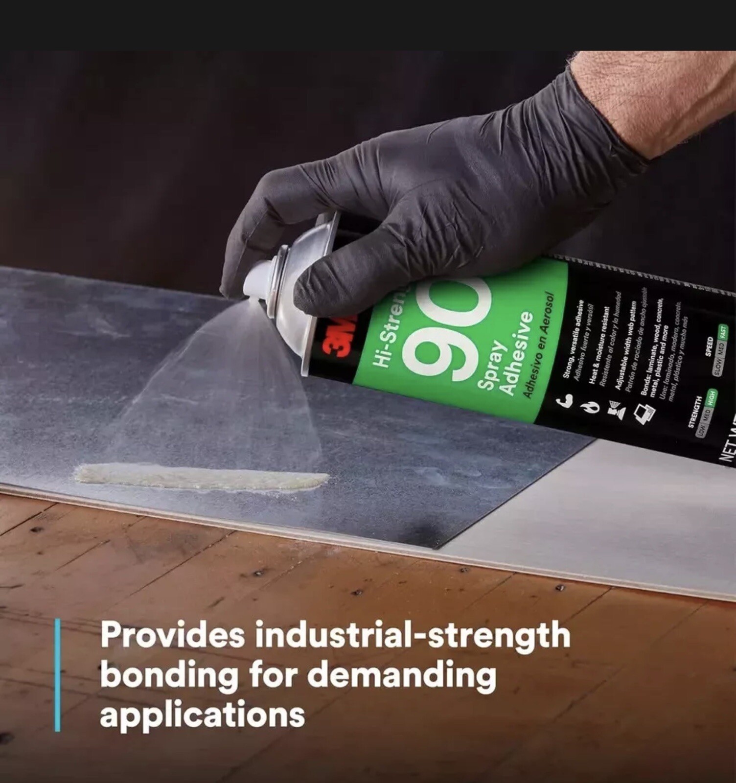3M Hi-Strength Industrial Spray Adhesive 90